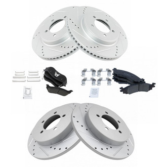 TRQ® - Performance Ceramic Brake Kit