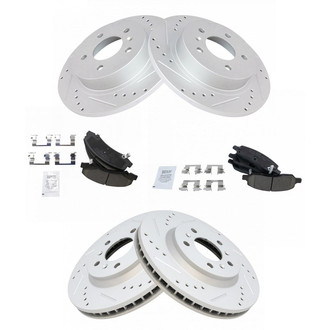 TRQ® - Performance Ceramic Brake Kit