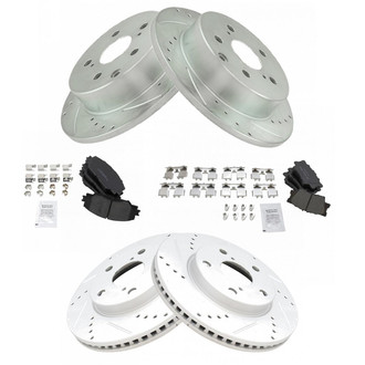 TRQ® - Performance Ceramic Brake Kit