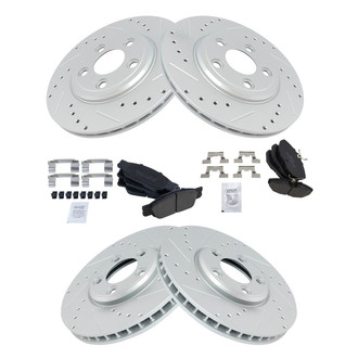 TRQ® - Performance Ceramic Brake Kit