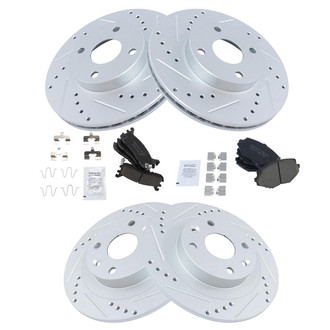 TRQ® - Performance Ceramic Brake Kit