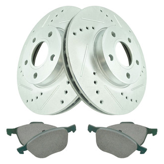 TRQ® - Performance Ceramic Brake Kit