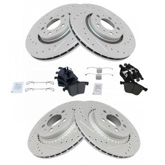 TRQ® - Performance Ceramic Brake Kit