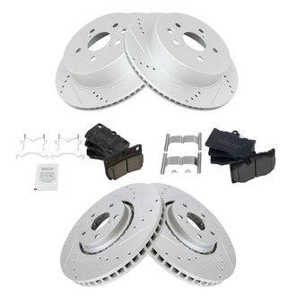 TRQ® - Performance Ceramic Brake Kit