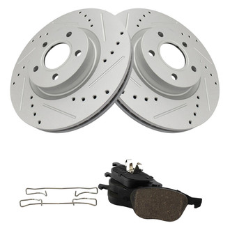 TRQ® - Performance Ceramic Brake Kit