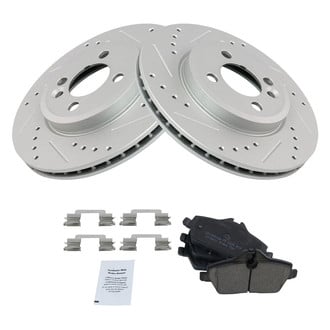 TRQ® - Performance Ceramic Front Brake Kit
