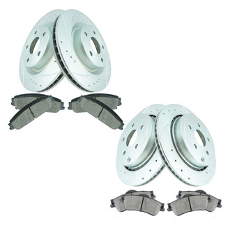 TRQ® - Performance Ceramic Brake Kit