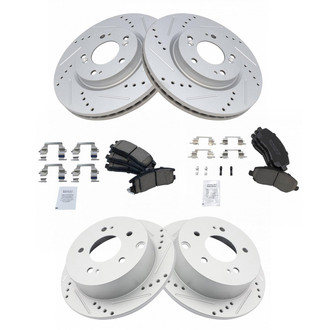 TRQ® - Performance Ceramic Brake Kit