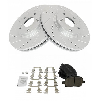 TRQ® - Performance Ceramic Brake Kit