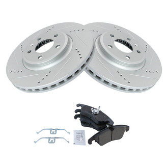 TRQ® - Performance Ceramic Front Brake Kit