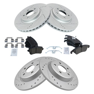 TRQ® - Performance Ceramic Brake Kit