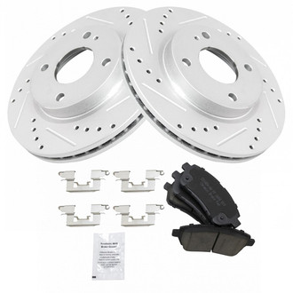 TRQ® - Performance Ceramic Brake Kit