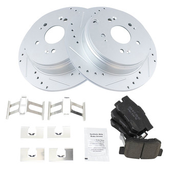 TRQ® - Performance Ceramic Rear Brake Kit