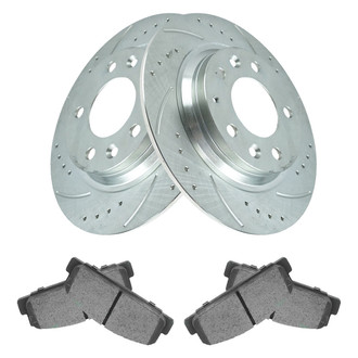 TRQ® - Performance Ceramic Brake Kit