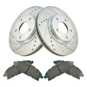 TRQ® - Performance Ceramic Brake Kit