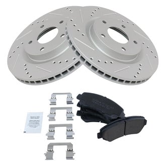 TRQ® - Performance Ceramic Front Brake Kit