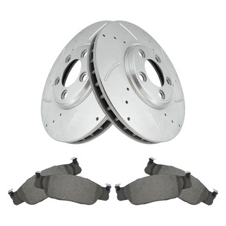 TRQ® - Performance Ceramic Front Brake Kit