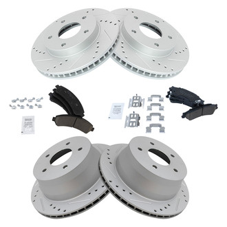 TRQ® - Performance Ceramic Brake Kit