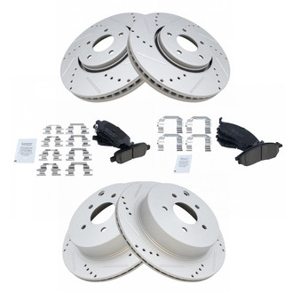 TRQ® - Performance Ceramic Brake Kit