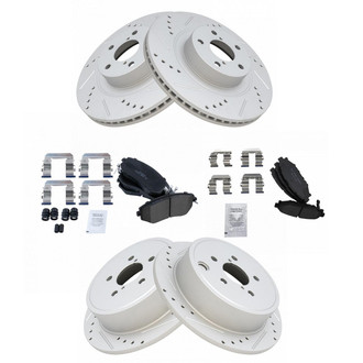 TRQ® - Performance Ceramic Brake Kit