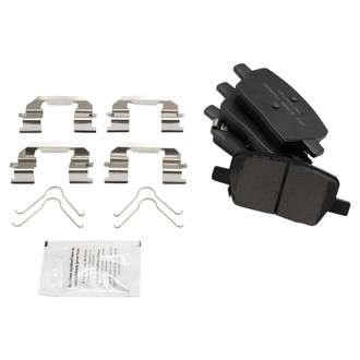 TRQ® - Rear Disc Brake Kit with Ceramic Pads