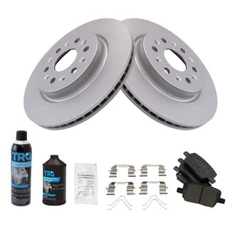 TRQ® - Rear Disc Brake Kit with Ceramic Pads