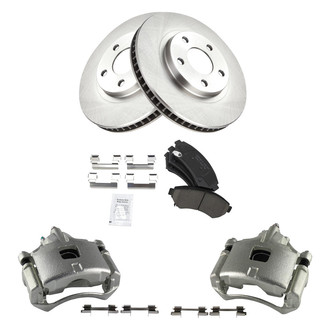 TRQ® - Disc Brake Kit with Ceramic Pads and Calipers