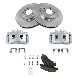 TRQ® - Disc Brake Kit with Ceramic Pads and Calipers