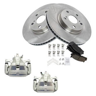 TRQ® - Disc Brake Kit with Ceramic Pads and Calipers