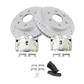 TRQ® - Performance Ceramic Brake Kit with Calipers