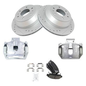 TRQ® - Performance Ceramic Brake Kit with Calipers