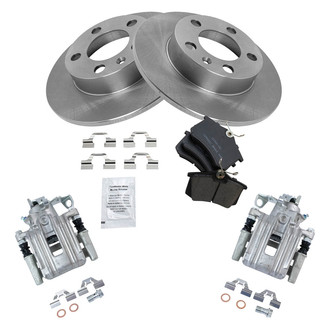 TRQ® - Rear Disc Brake Kit with Ceramic Pads and Calipers