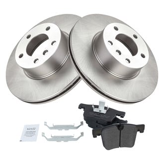 TRQ® - Disc Brake Kit with Semi-Metallic Pads