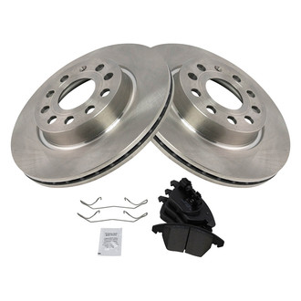 TRQ® - Front Disc Brake Kit with Ceramic Pads