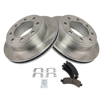 TRQ® - Rear Disc Brake Kit with Ceramic Pads