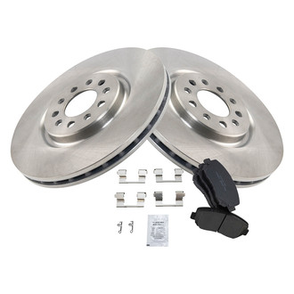 TRQ® - Front Disc Brake Kit with Ceramic Pads