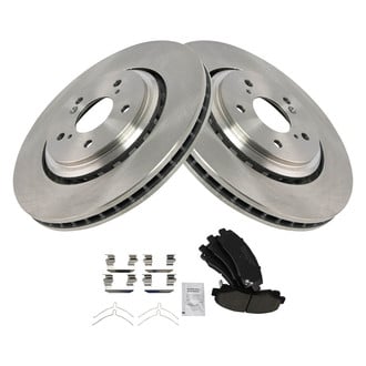 TRQ® - Disc Brake Kit with Ceramic Pads
