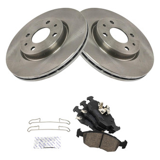 TRQ® - Front Disc Brake Kit with Ceramic Pads