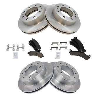 TRQ® - Disc Brake Kit with Ceramic Pads