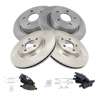 TRQ® - Disc Brake Kit with Ceramic Pads