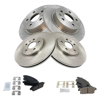 TRQ® - Disc Brake Kit with Ceramic Pads