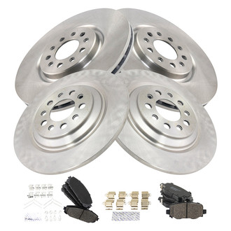 TRQ® - Disc Brake Kit with Ceramic Pads