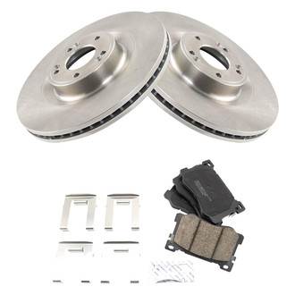 TRQ® - Front Disc Brake Kit with Ceramic Pads