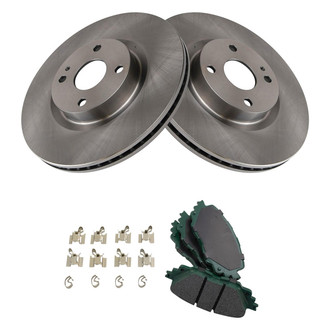 TRQ® - Front Disc Brake Kit with Ceramic Pads