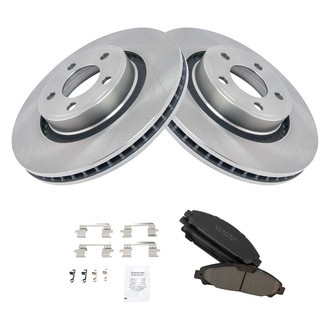 TRQ® - Front Disc Brake Kit with Ceramic Pads