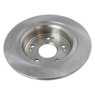 TRQ® - Front and Rear Disc Brake Kit with Semi-Metallic Pads