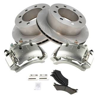TRQ® - Rear Disc Brake Kit with Ceramic Pads and Calipers