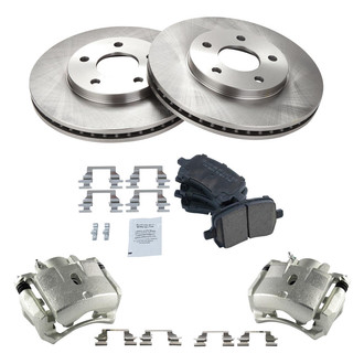 TRQ® - Disc Brake Kit with Ceramic Pads and Calipers