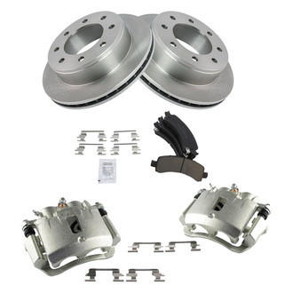 TRQ® - Rear Disc Brake Kit with Ceramic Pads and Calipers