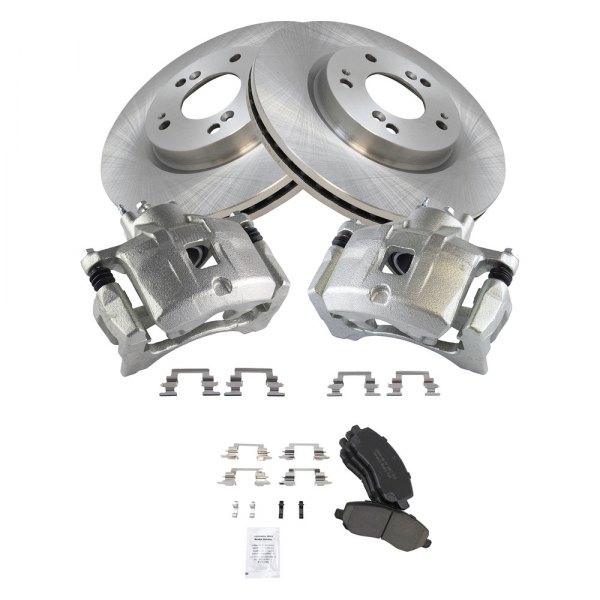 TRQ® - Disc Brake Kit with Ceramic Pads and Calipers